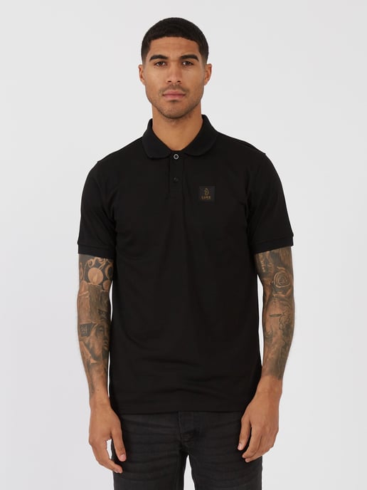 Luke 1977 Men's Laos Polo in Black - Image 2