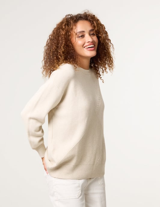 Argyle Stitch Detail Jumper - Image 1