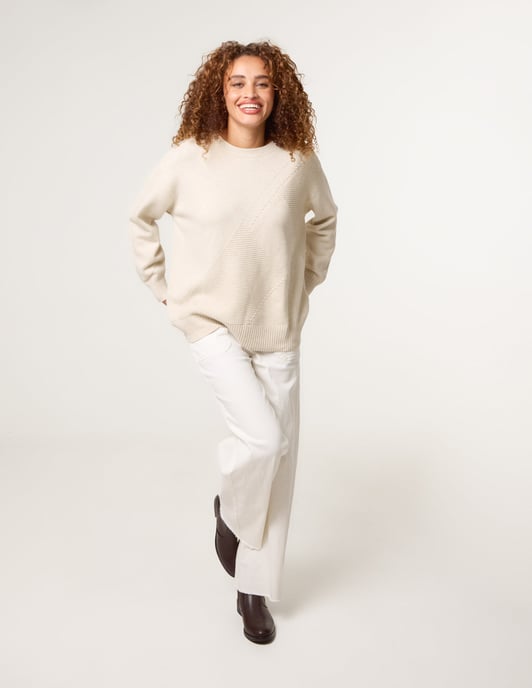 Argyle Stitch Detail Jumper - Image 2