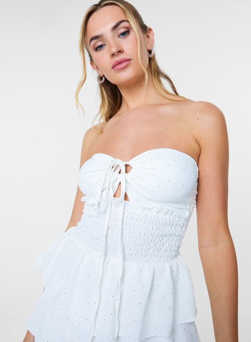 Diamante RaRa Skirt Dress - Image 3