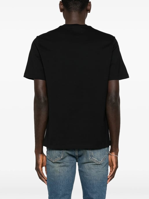 Sports Logo T-Shirt in Black - Image 4