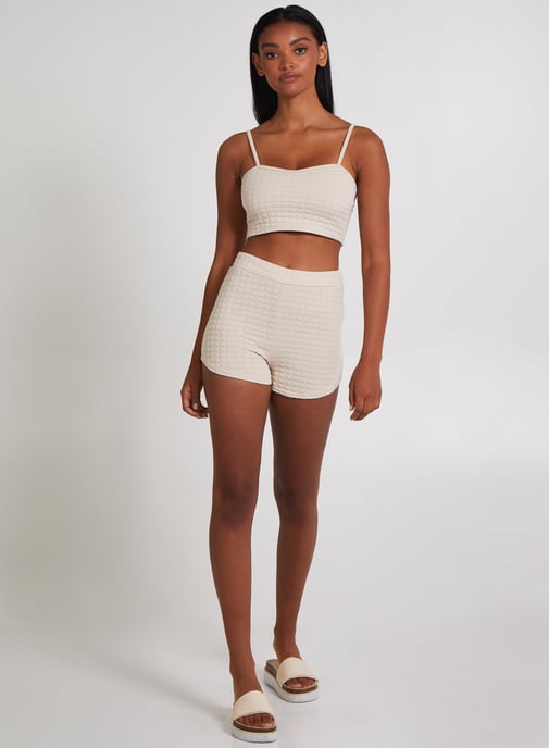 Quilted Crop Top - Image 4