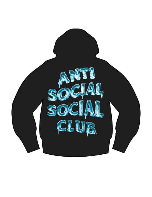 ASSC Icy Mind Games Hoodie in Black - Image 1