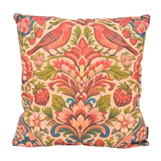 NOVÉE Sierkussen heritage bloom roze | 45x45 cm | katoen/linnen - Image 1