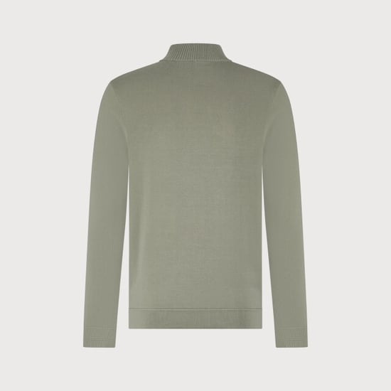 Blue Industry De half-zip pullover met ribkraag | - Image 4
