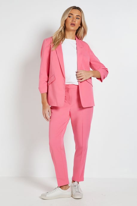 Ruched Sleeve Blazer - Image 2
