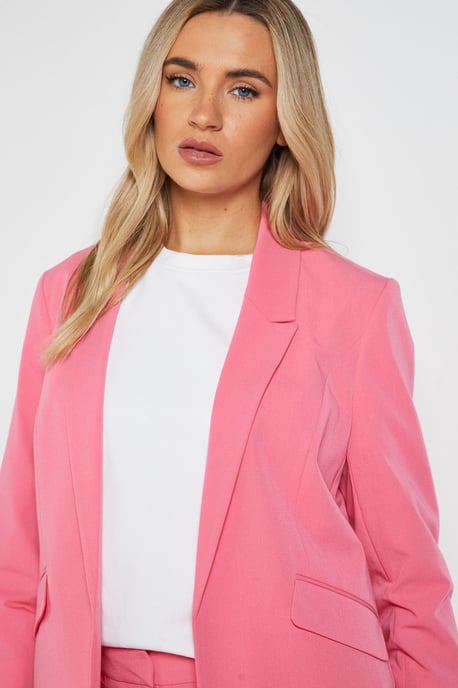 Ruched Sleeve Blazer - Image 4