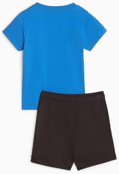 Kids Minicats T Shirt Shorts Two Piece Set in Blue - Image 2