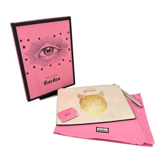 Gucci leren clutch voor in de tuin - Image 2