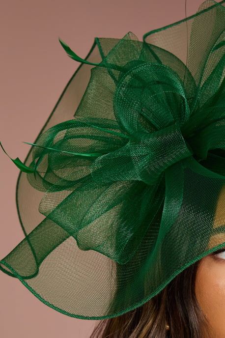 Structured Mesh Bow Flat Fascinator - Image 3