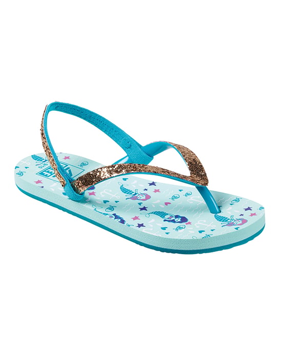 Reef Little Kids Stargazer Prints Aqua Mermaids - Image 3