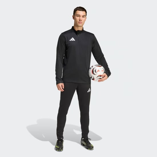 Mens Entrada 26 Training Pants Tracksuit Bottoms in Black - Image 6