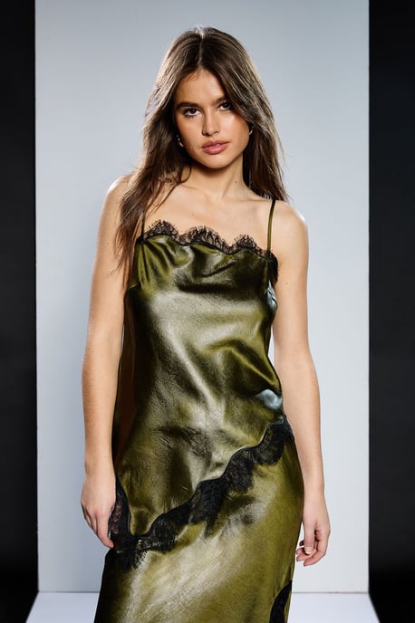 Runway 1.8.1.8 Pu Satin Cami - Image 1