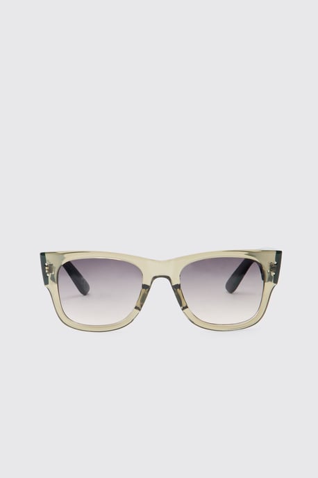 Plastic Rectangle Sunglasses - Image 2
