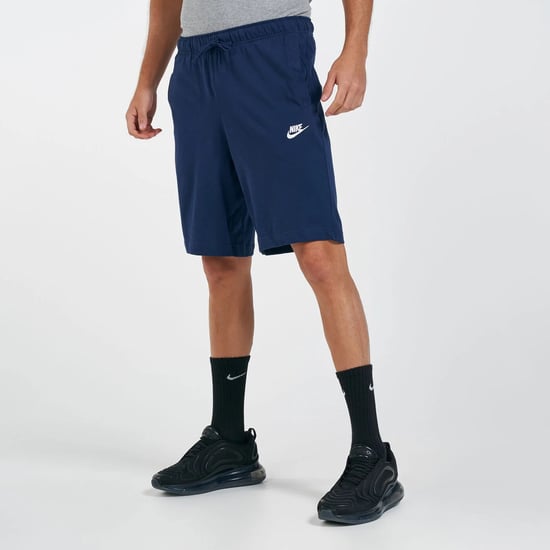 Nike Navy Sportswear Club Mens Fleece Shorts - Image 1
