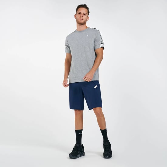 Nike Navy Sportswear Club Mens Fleece Shorts - Image 3