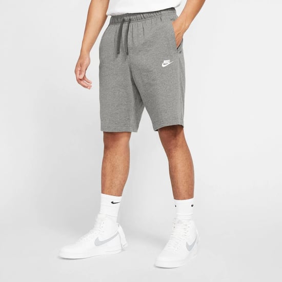Nike Grey Sportswear Club Mens Fleece Shorts - Image 1