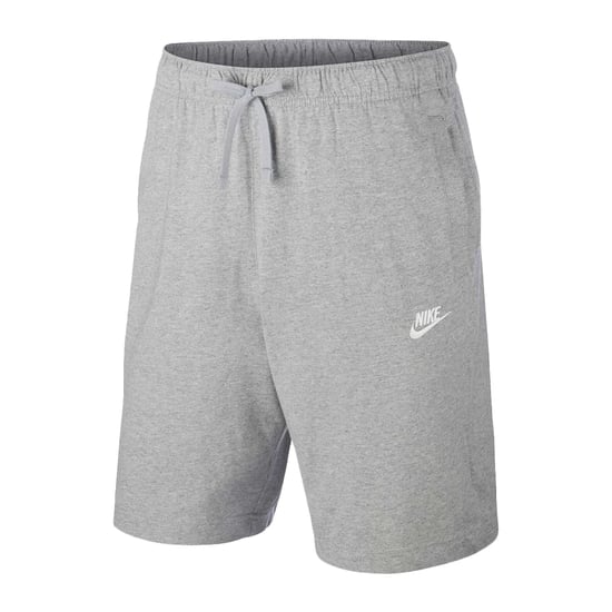 Nike Grey Sportswear Club Mens Fleece Shorts - Image 4