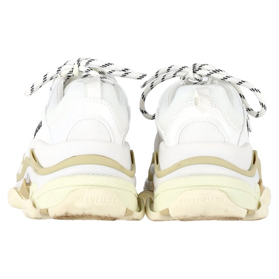 Balenciaga Triple S Sneakers in White Polyester - Image 5