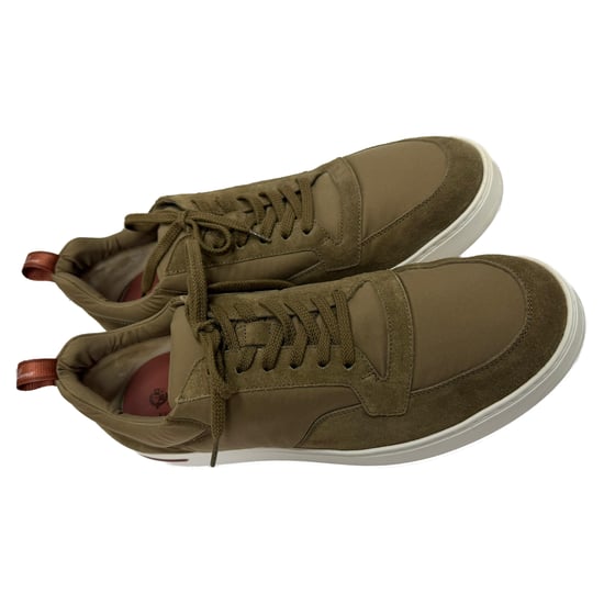 Loro Piana Newport Sneakers in Olijf Polyester - Image 5