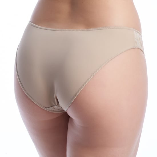 Dames Bikini Slip met Bloemen Jacquard Stof REBECA - Image 3