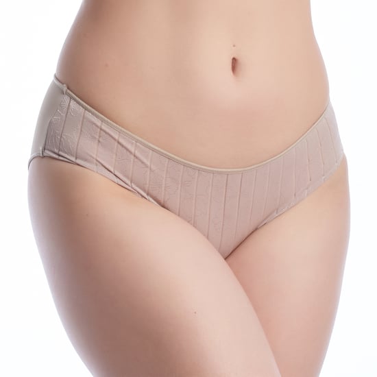 Dames Microfiber Bikini Onderstukken met Elegante Gestreepte Stof VANESA - Image 1