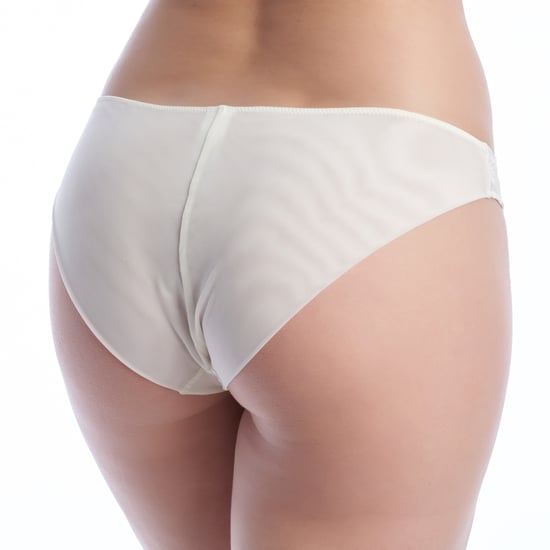 CLAIRE Dames Bruids Bikini Onderstuk met Geborduurd Tule - Image 3