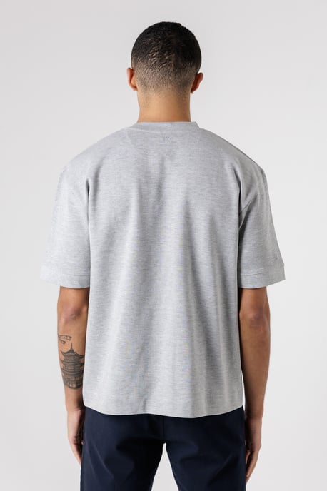 Blue Heavy Duty T-Shirt With Chest Pocket - Image 2