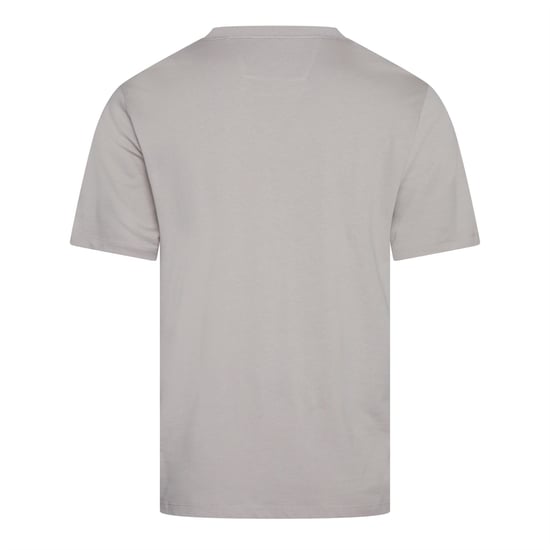 Men's C.P. Company 30/1 Jersey Logo Label T-Shirt in Beige - Image 2