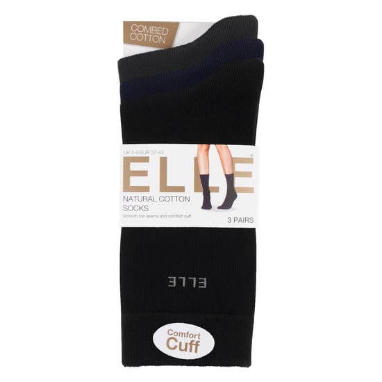 3-Pack Dames Effen Katoenen Sokken - Zacht Ademend Dagelijks Comfortabel Fit - Image 2