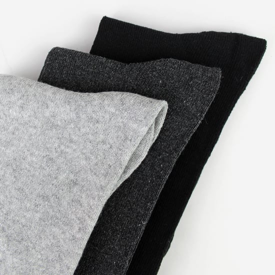 7 Pack Mens Classic Suit Socks - Soft Breathable Plain Dress Socks - Image 4