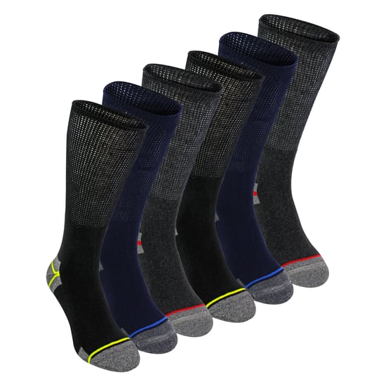 Multipack Mens Diabetic Work Socks | Non Elastic Breathable Diabetic Socks - Image 3