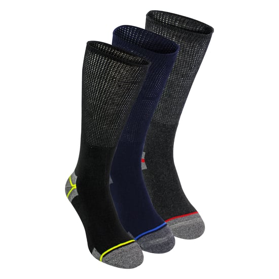 Multipack Mens Diabetic Work Socks | Non Elastic Breathable Diabetic Socks - Image 3