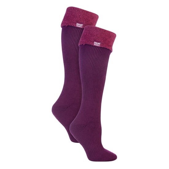 Dam 2-pack Wellington mjukt borstad innersockar - Image 1