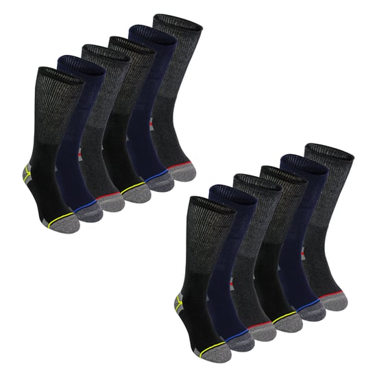 Multipack Mens Diabetic Work Socks | Non Elastic Breathable Diabetic Socks - Image 3