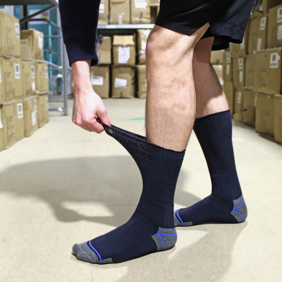 Multipack Mens Diabetic Work Socks | Non Elastic Breathable Diabetic Socks - Image 4