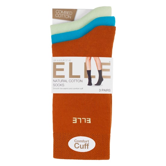 3-Pack Dames Effen Katoenen Sokken - Zacht Ademend Dagelijks Comfortabel Fit - Image 2