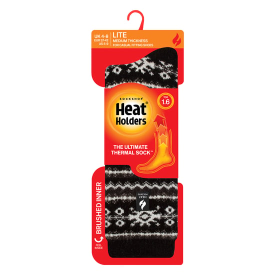 Dames Thermo Lite Patroon Sokken voor de Winter - Image 2