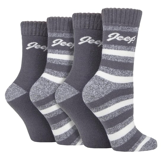 4-Pack Dames Thermische Boodschap Sokken | Fleece Gevoerde Warme Sokken voor de Winter - Image 1