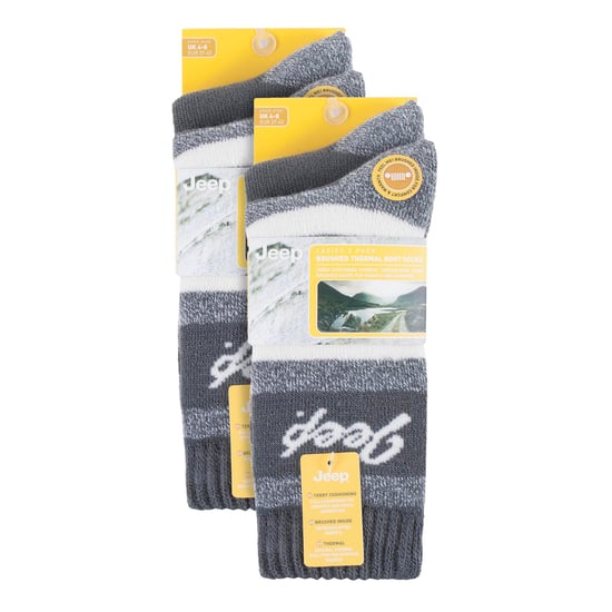 4-Pack Dames Thermische Boodschap Sokken | Fleece Gevoerde Warme Sokken voor de Winter - Image 2