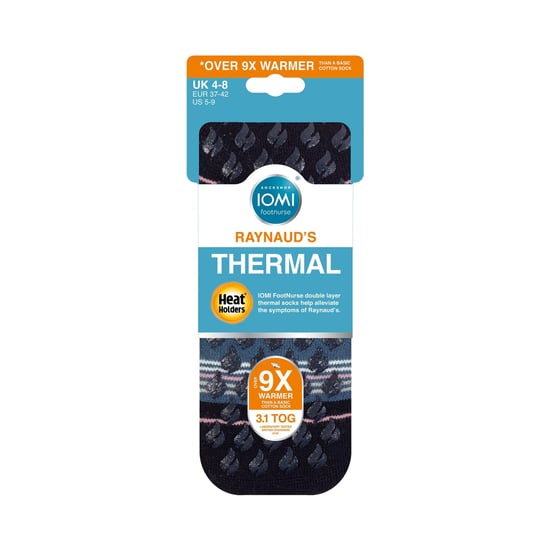 1 Pack Dikke 3.1 TOG Antislip Thermo Slippersokken voor Raynaud - Image 2