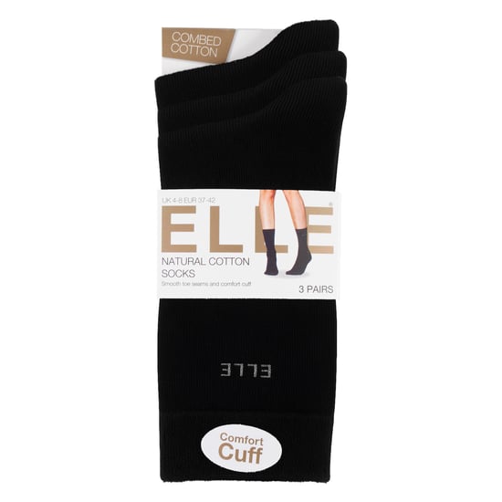 3-Pack Dames Effen Katoenen Sokken - Zacht Ademend Dagelijks Comfortabel Fit - Image 2