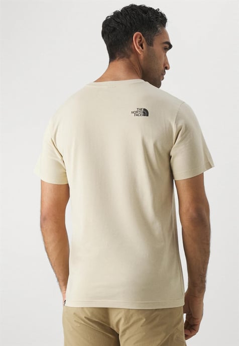The North Face Mens SS Simple Dome T Shirt Gravel - Image 2