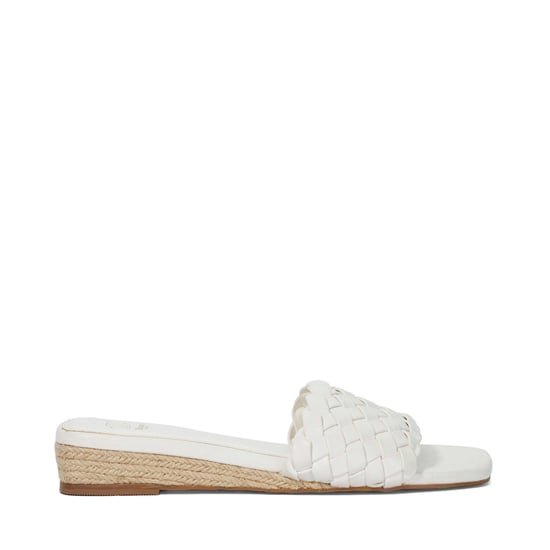 Dune Ladies Kea - Woven Raffia Wedge Mules - Image 2