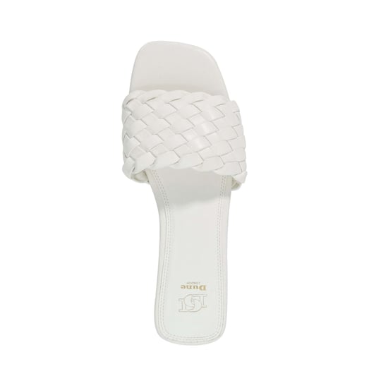 Dune Ladies Kea - Woven Raffia Wedge Mules - Image 3