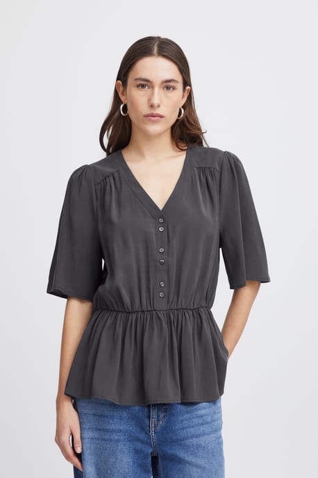 IHCINOMA SS Blouse with short sleeve Regular fit - Image 2