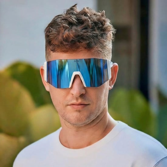Unisex UV400 HDX Contrast Fietszonnebril met Spiegellens en Krasbestendige Lens - Image 4