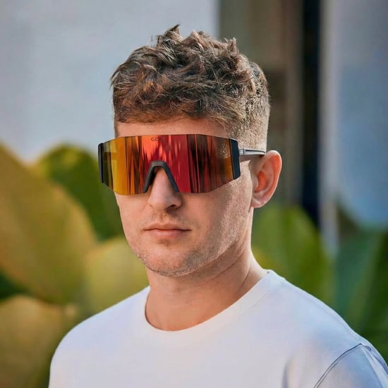 Unisex UV400 HDX Kontrast Cykelsolglasögon med Spegel Rep-resistant Linser - Image 4