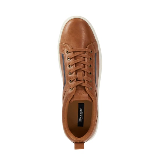 Dune Mens Tolloon* - Textured Lace Up Trainers - Image 3