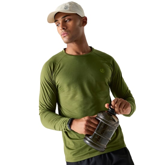 Dare 2B Mens Agile Long-Sleeved T-Shirt (Nephrite Green) - Image 4